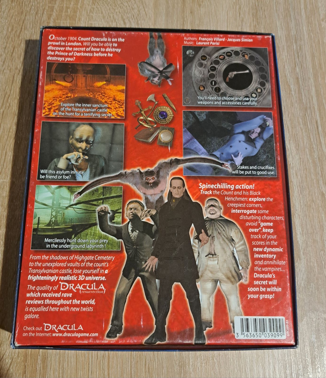 Dracula 2 Last Sanctuary Big Box PC Ostatnie Sanktuarium Retro