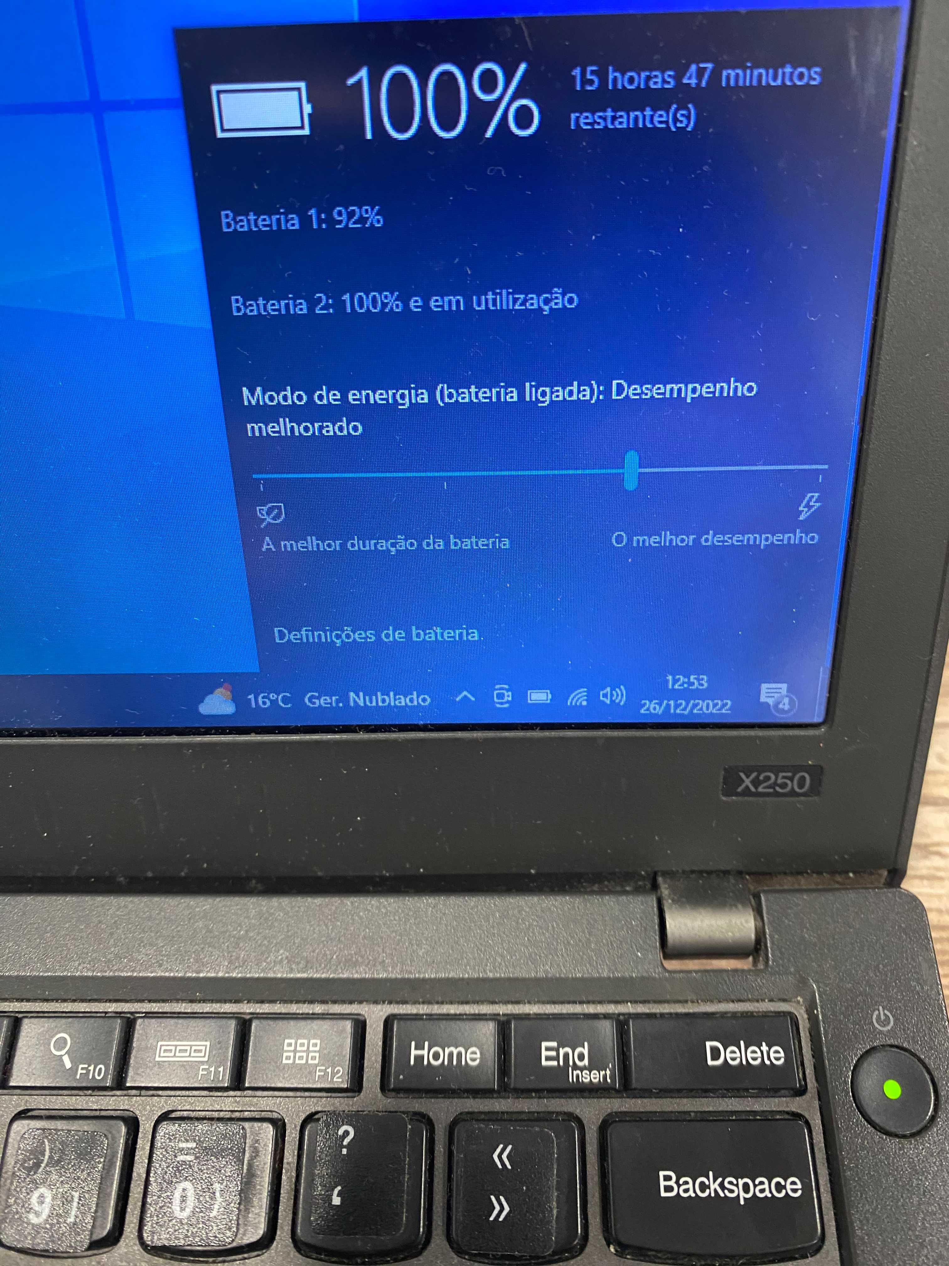 AUTONOMIA Excelente - Thinkpad X250 i5 5300 SSD