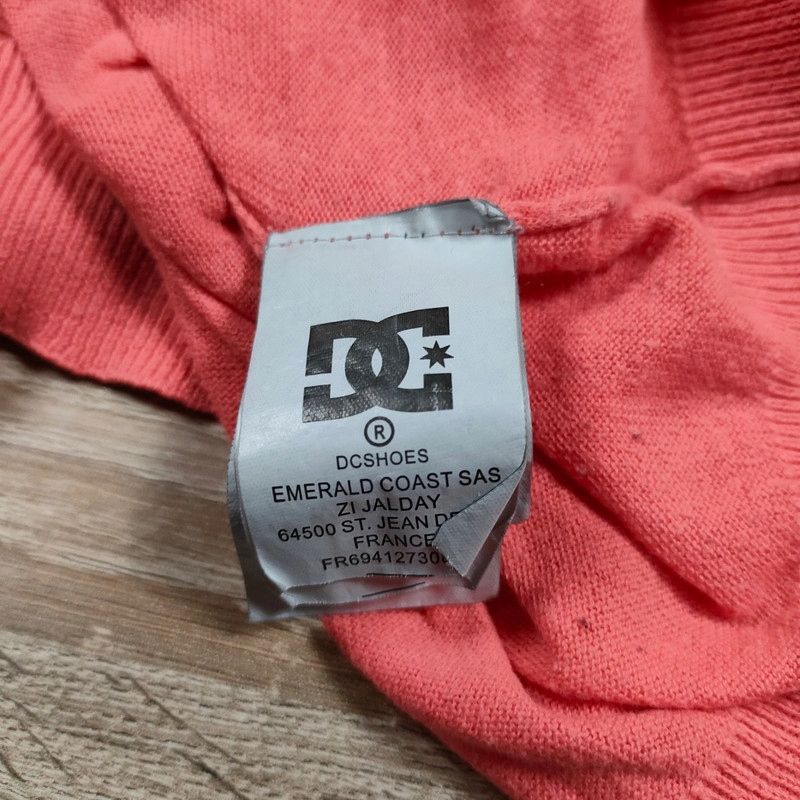DC Shoes Sweterek Damski V-Neck Logo r. S