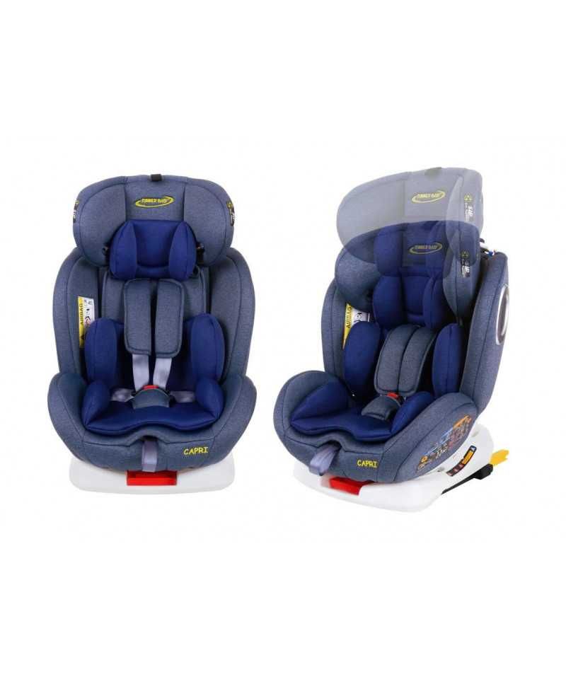 Fotelik CAPRI Obrotowy 360° 0-36 Kg ISOFIX SUMMER BABY + Daszek