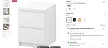 Stolik nocny IKEA MALM