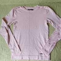 Śliczny, cienki, różowy sweterek Mohito.