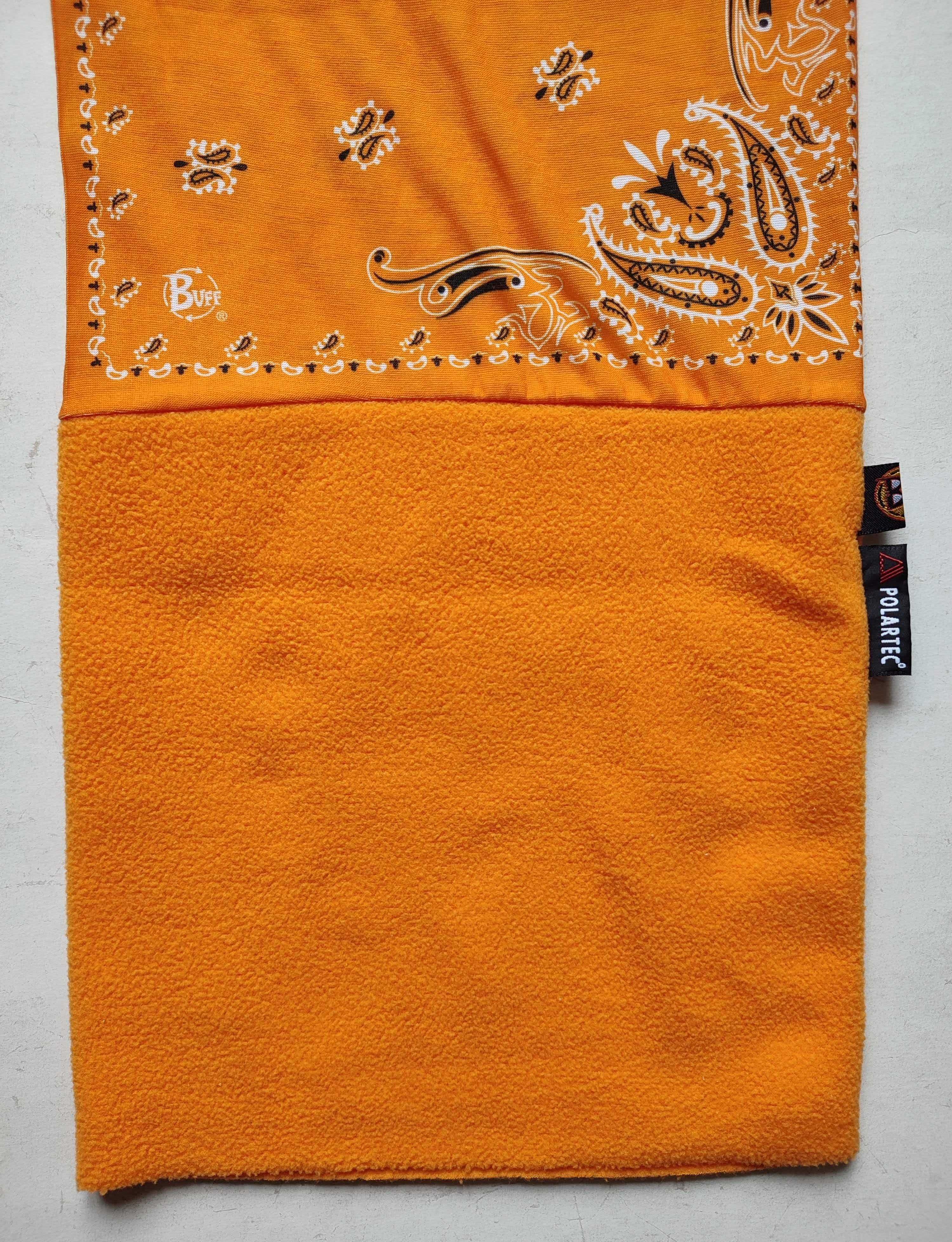 BUFF Original POLARTEC Баф з флісом Fleece orange-paisley