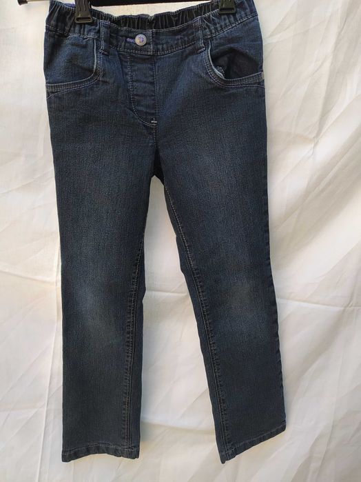 Dziewczęce spodnie jeansowe 116