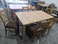 Zestaw mebli COMFORT Stół 150/190/80 cm + 6x krzesło