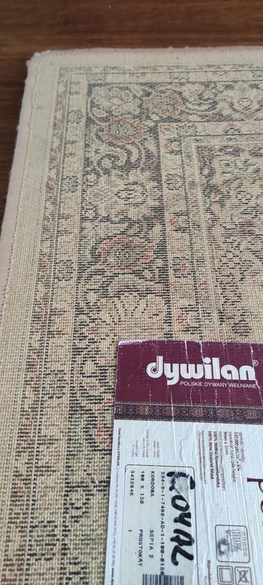 Dywan 100x150cm czysta wełna produkt polski Kordoba