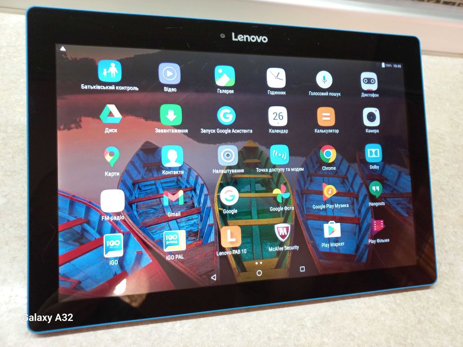 Вантажний GPS навігатор TIR / ADR Lenovo 10”. Європа - Україна 2025!