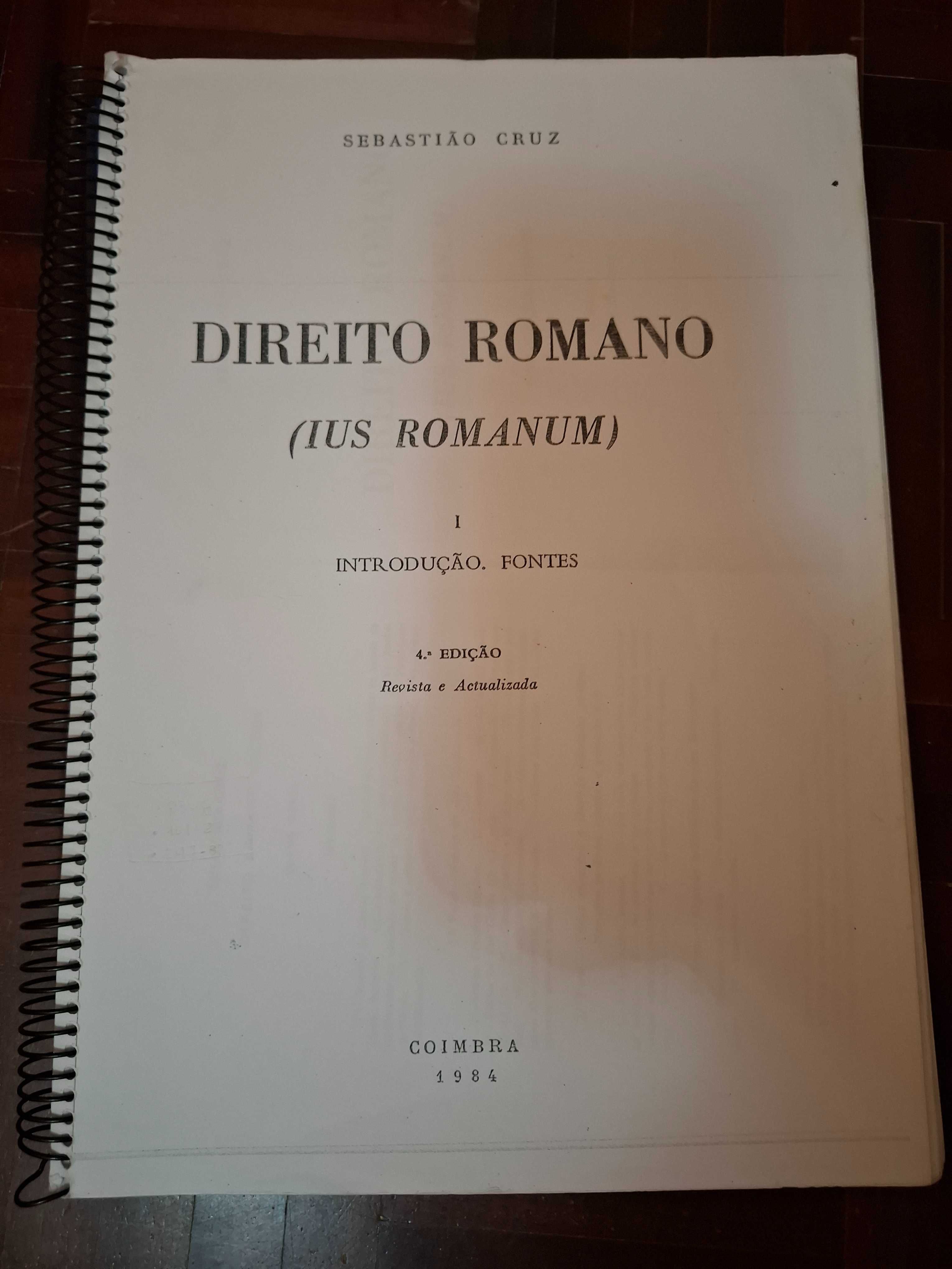 Direito Romano - Sebastião Cruz
