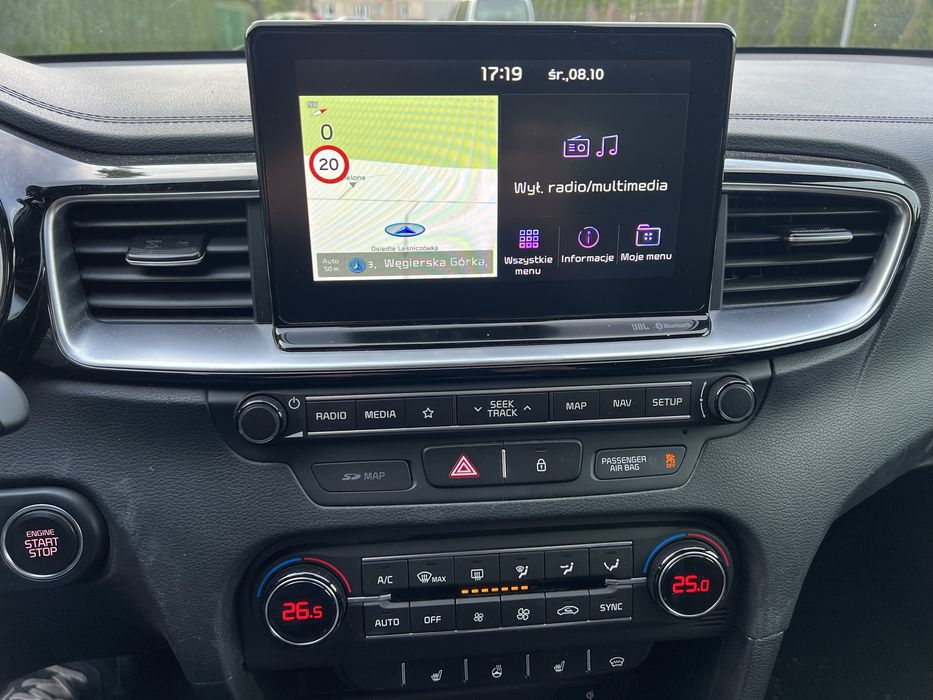KIA PRO CEED 1.6 Benz 204 KM GT. Automat Serwis