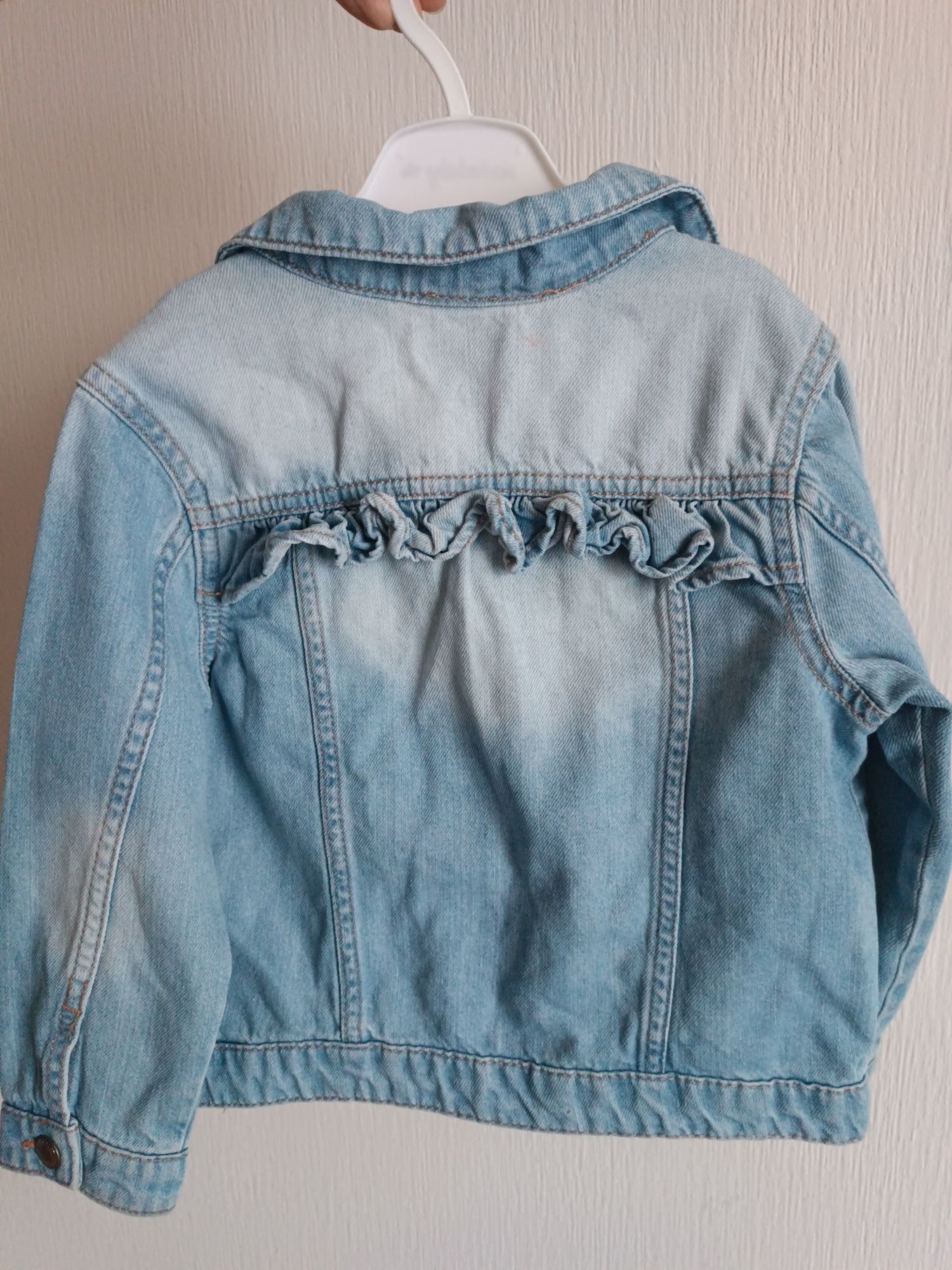 Джинсова куртка для дівчинки h&m
