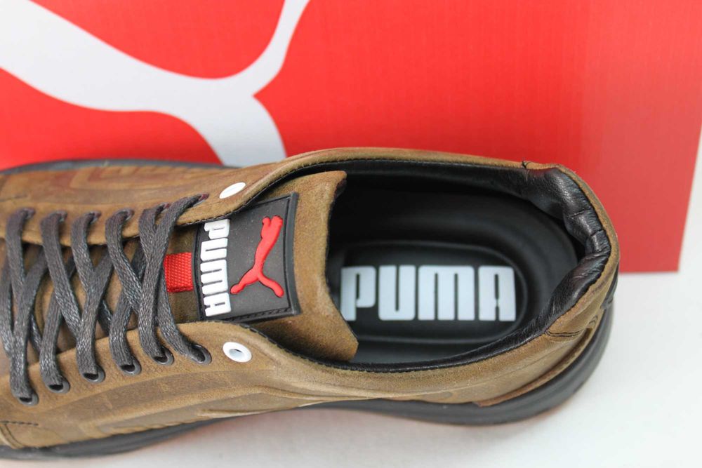 PUMA - кеды - кроссовки - кросівки из натуральной кожи (код:18-10кор.)