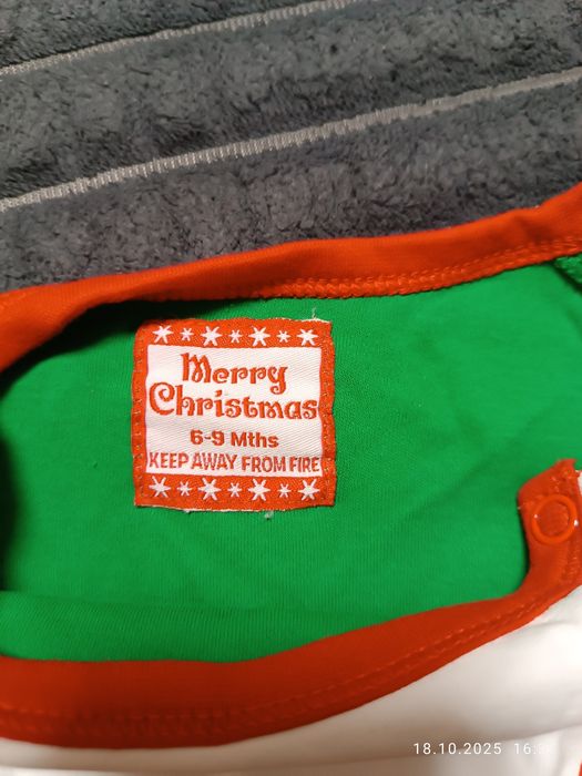 Новорічний чоловічок 6-9 місяців