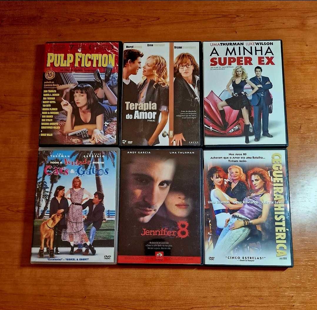 Coleção UMA THURMAN 6 Filmes - Conjunto ou Individual