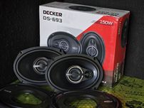 Коаксиальна акустика Decker DS-693 динаміки овали 6*9
