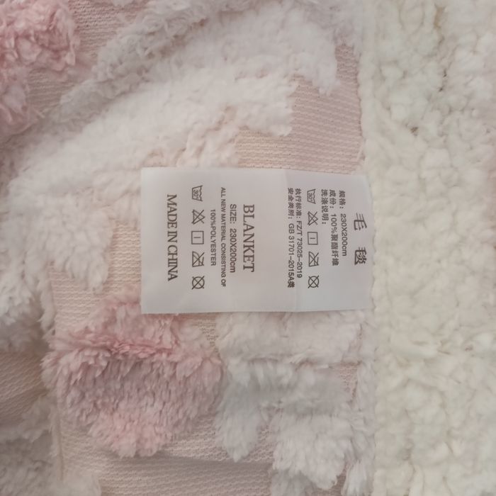 Новый плед двухсторонний евро двойное плюшевое одеяло ЭКО овчина