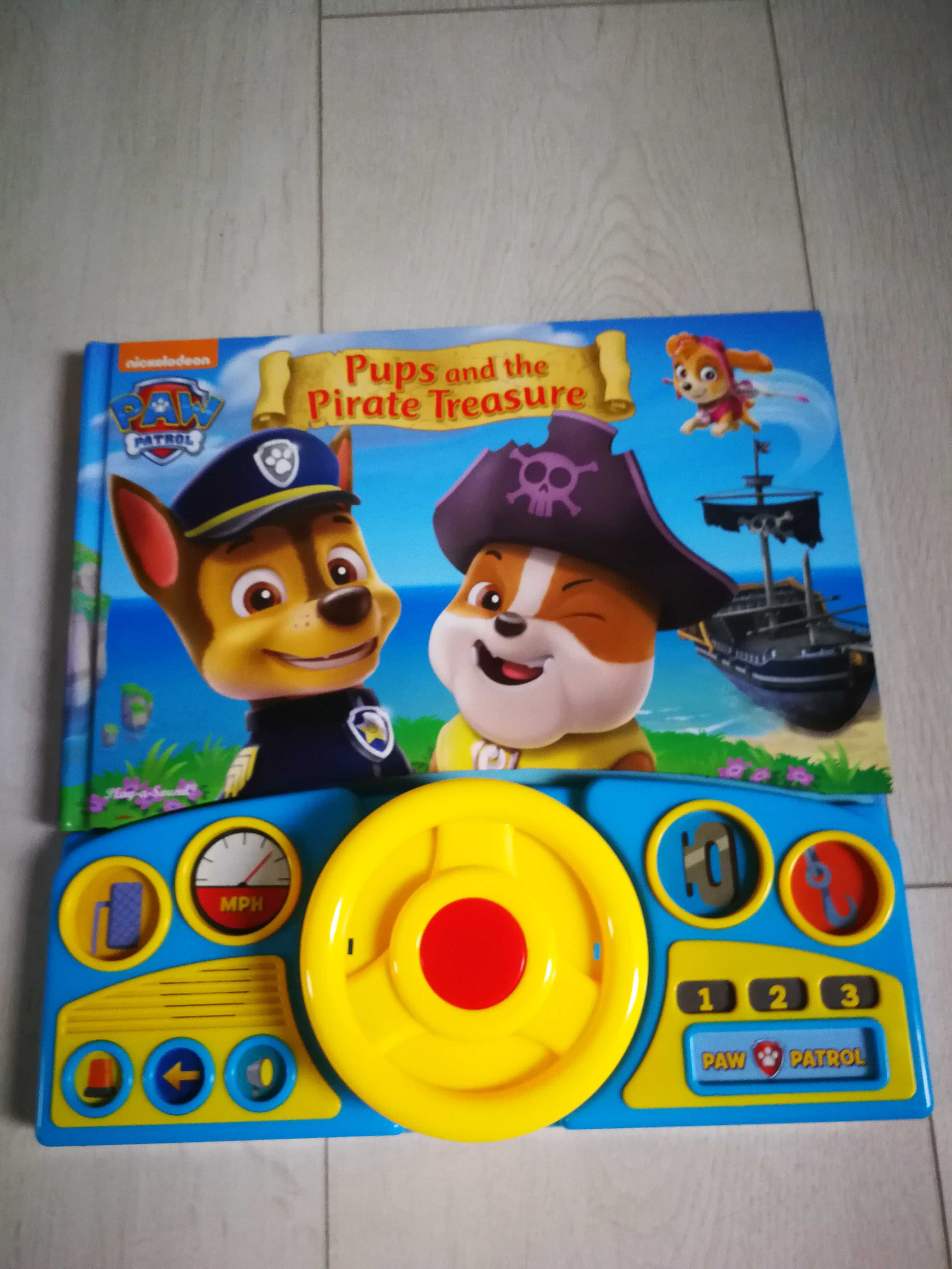 Psi Patrol, Paw Patrol in English - interaktywna książka po angielsku