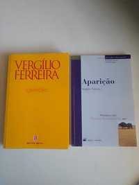 "Aparição" e livro de preparação para exames de Vergílio Ferreira