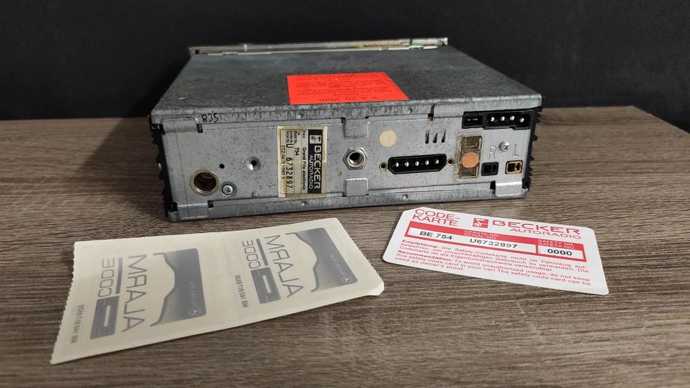 Radio Becker Grand Prix 755 MERCEDES R107 W126 W201 R129 W140 W124 123