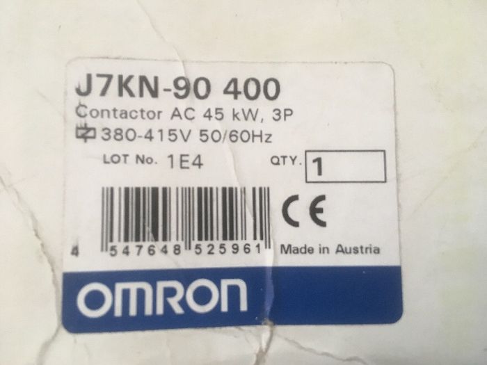 Contactor AC 45KW OMRON