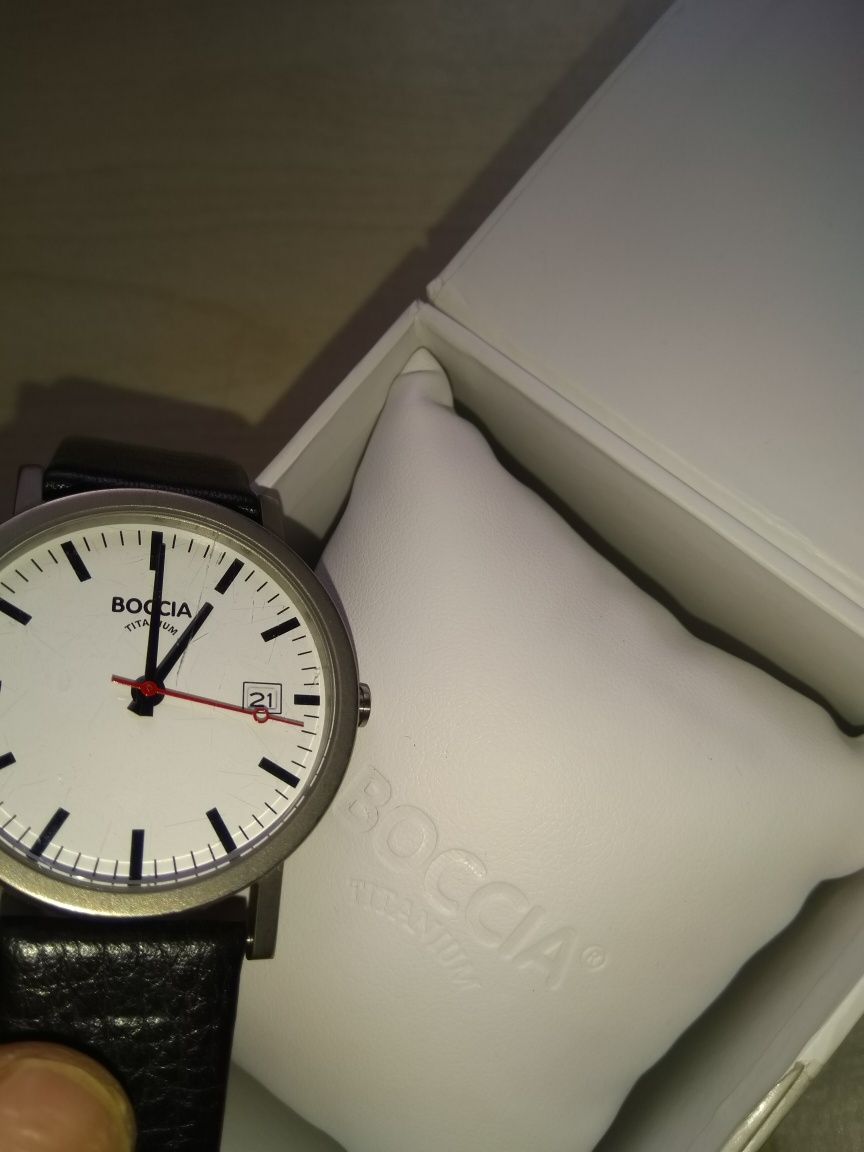 Boccia Titanium zegarek tytanowy
