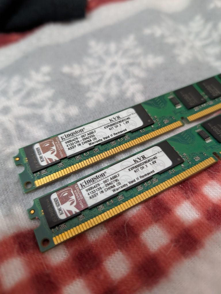 RAM Kingston DDR2 2x2GB 800 MHz