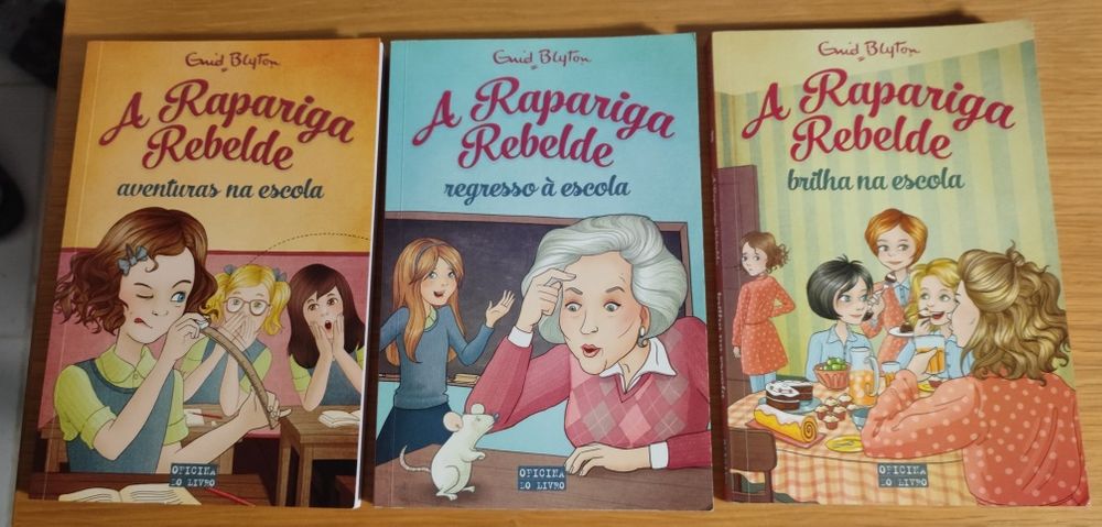 Livros "A Rapariga Rebelde"