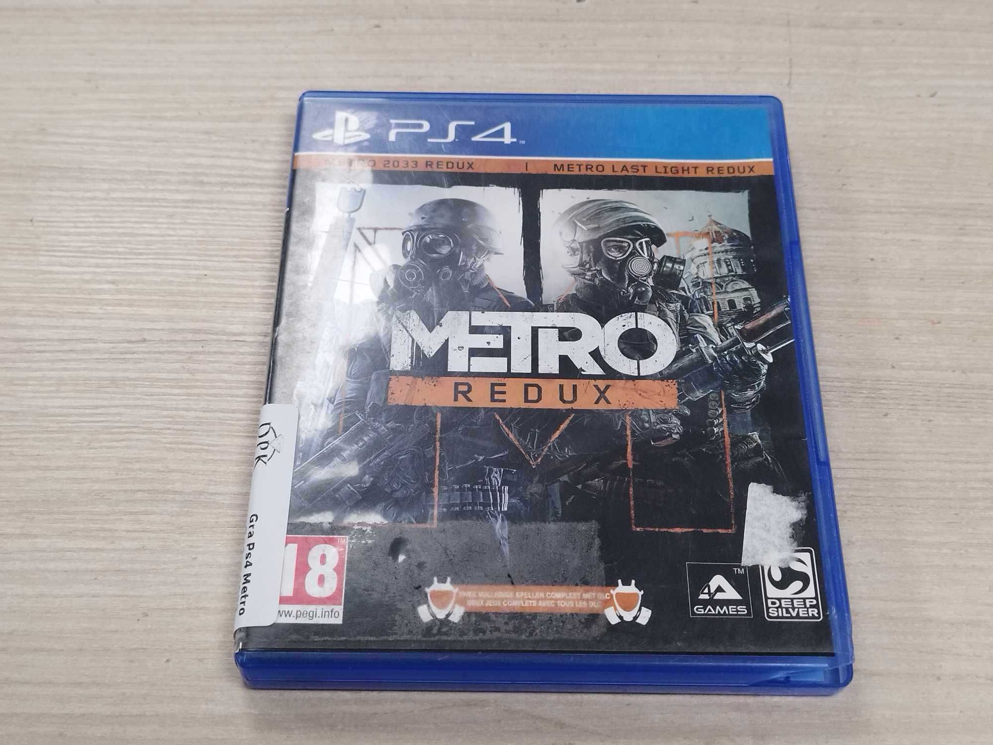 Gra na konsolę PlayStation 4 Metro Redux