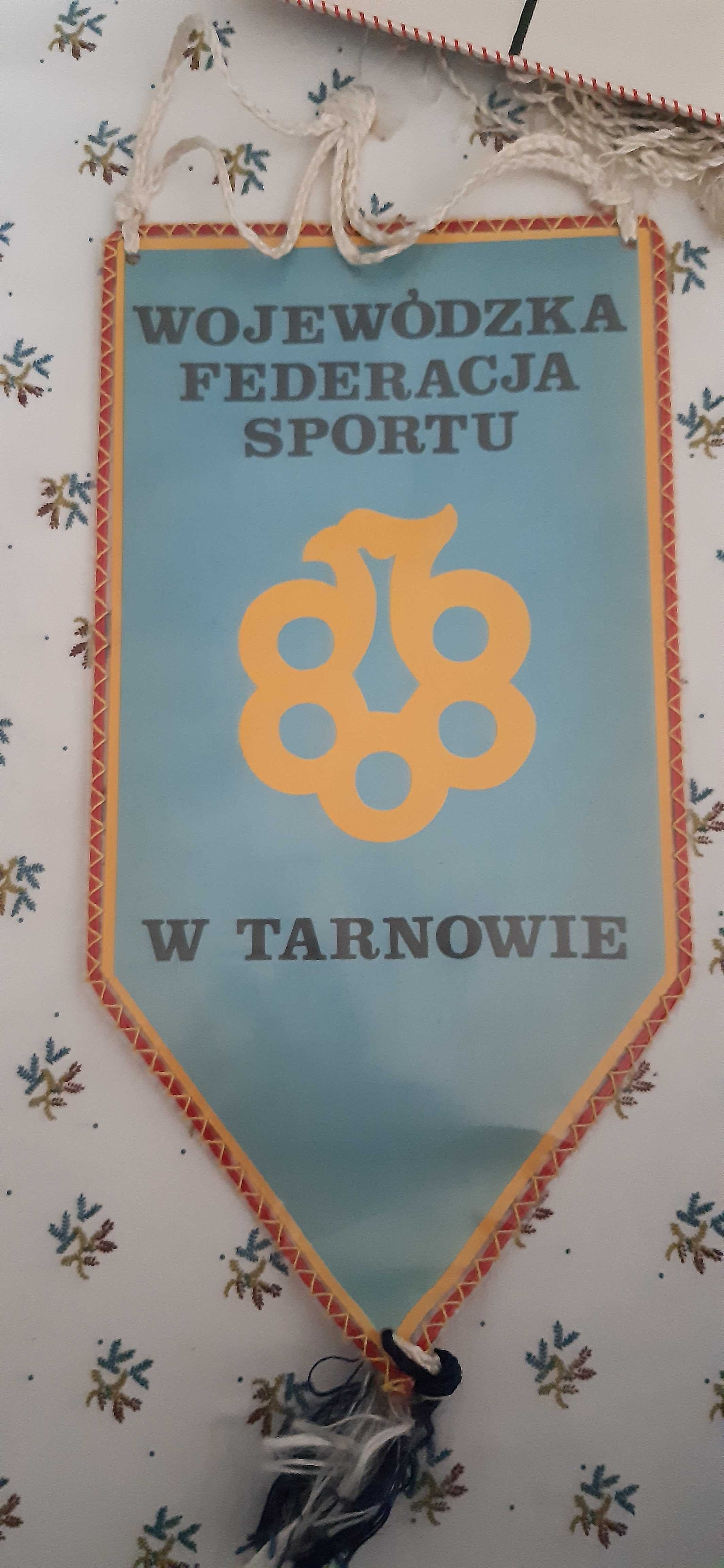 stary proporczyk wojewódzka federacja sportu w tarnowie tarnów