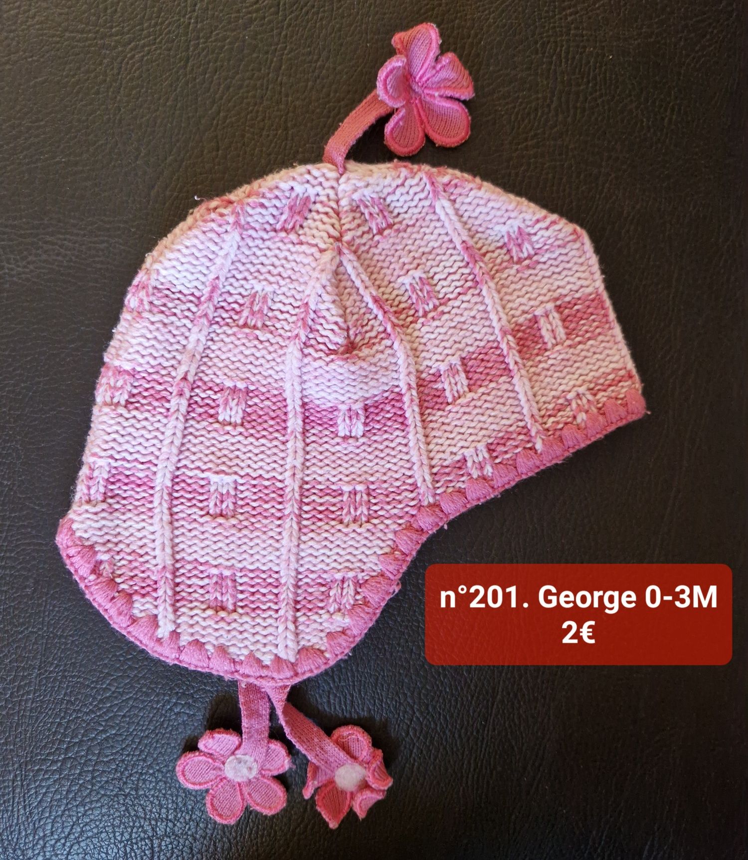 Gorro bebé 0-3 meses