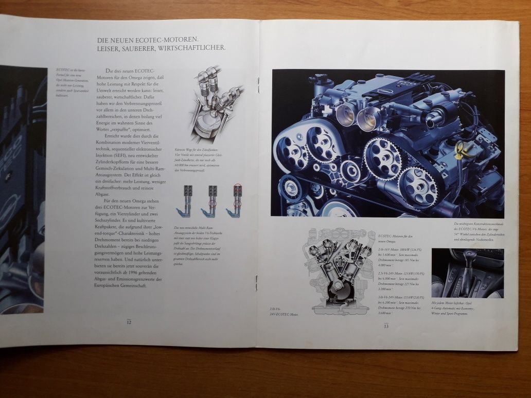 Книга ,журнал за рулем мотоциклы,Буклет рекламный  Opel omega