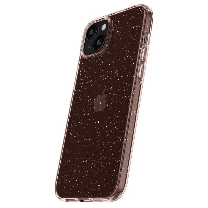 Etui Spigen Liquid Crystal Glitter Do Iphone 15 - Różowe