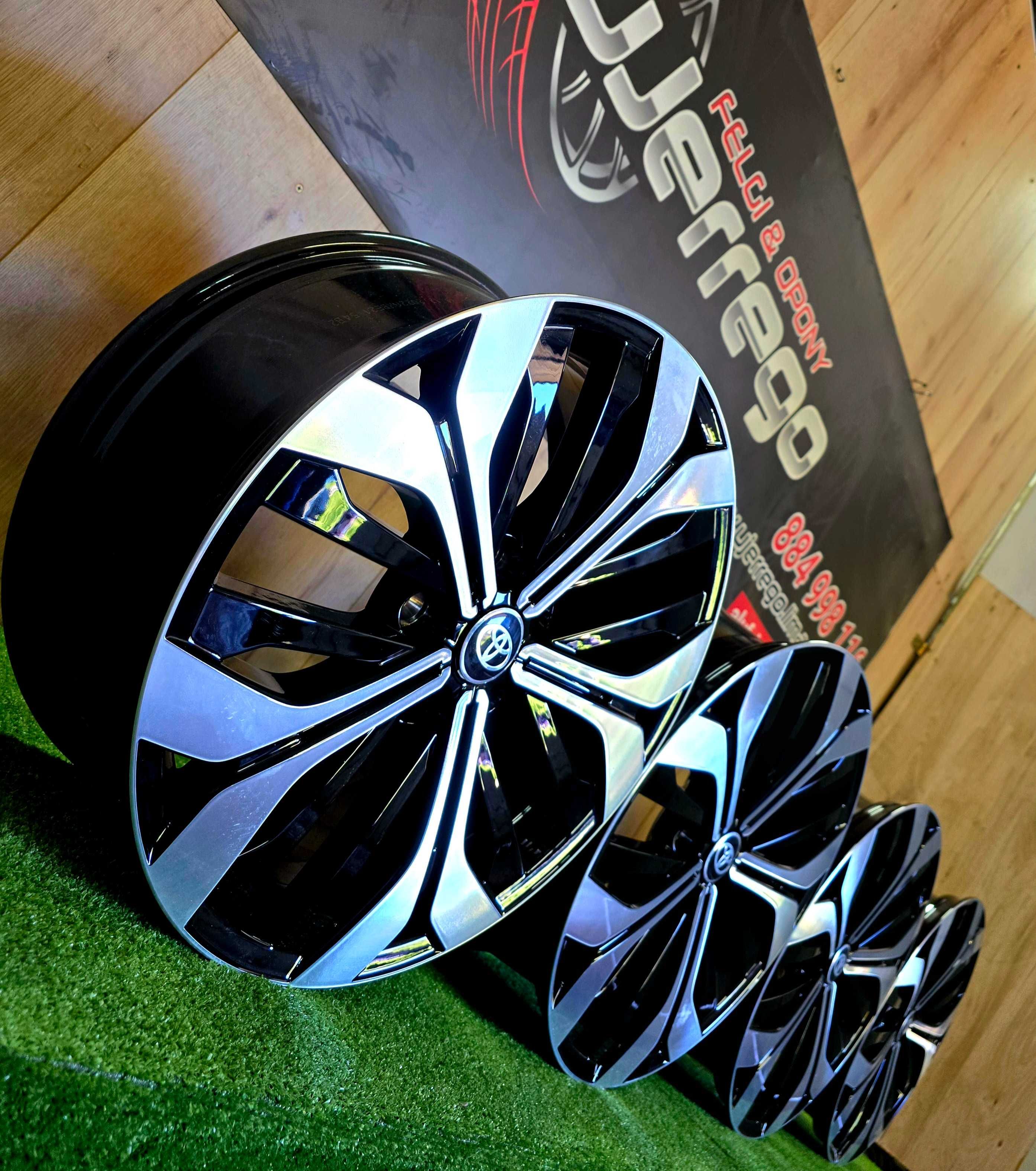 NOWE ALUFELGI TOYOTA 18x5x114,3 - Auris, Avensis,Ch-R, Prius, RAV4
