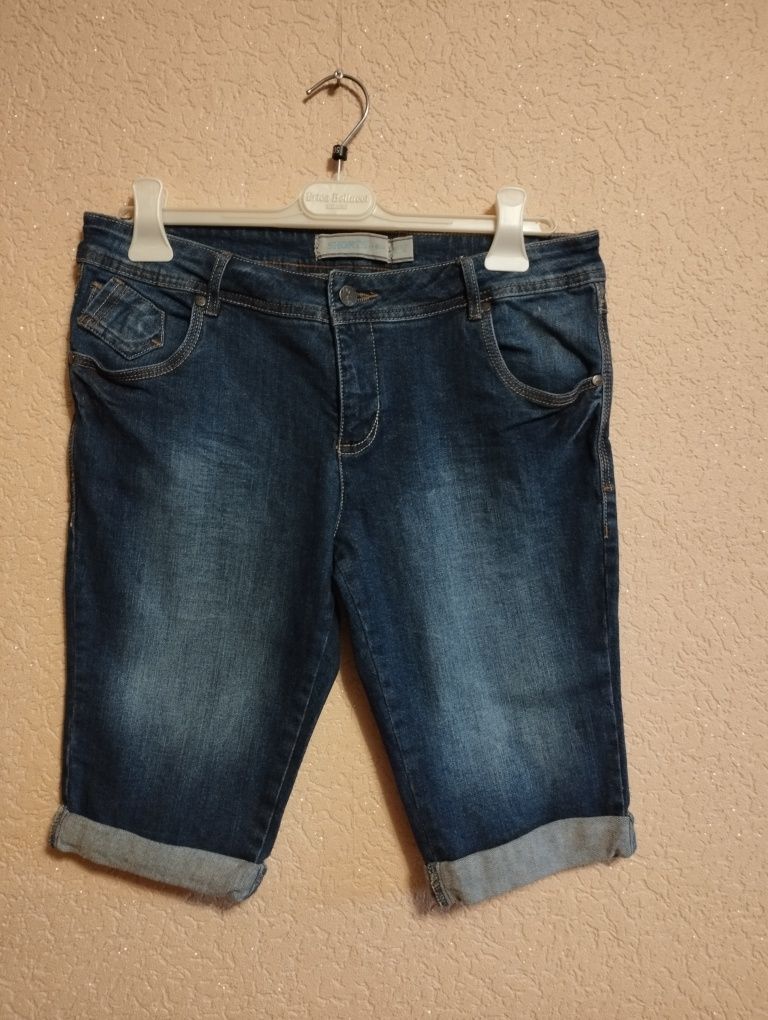 Шорти сині джинсові,жіночі,розмір 12(40) на 46-48розмір від Dunnes