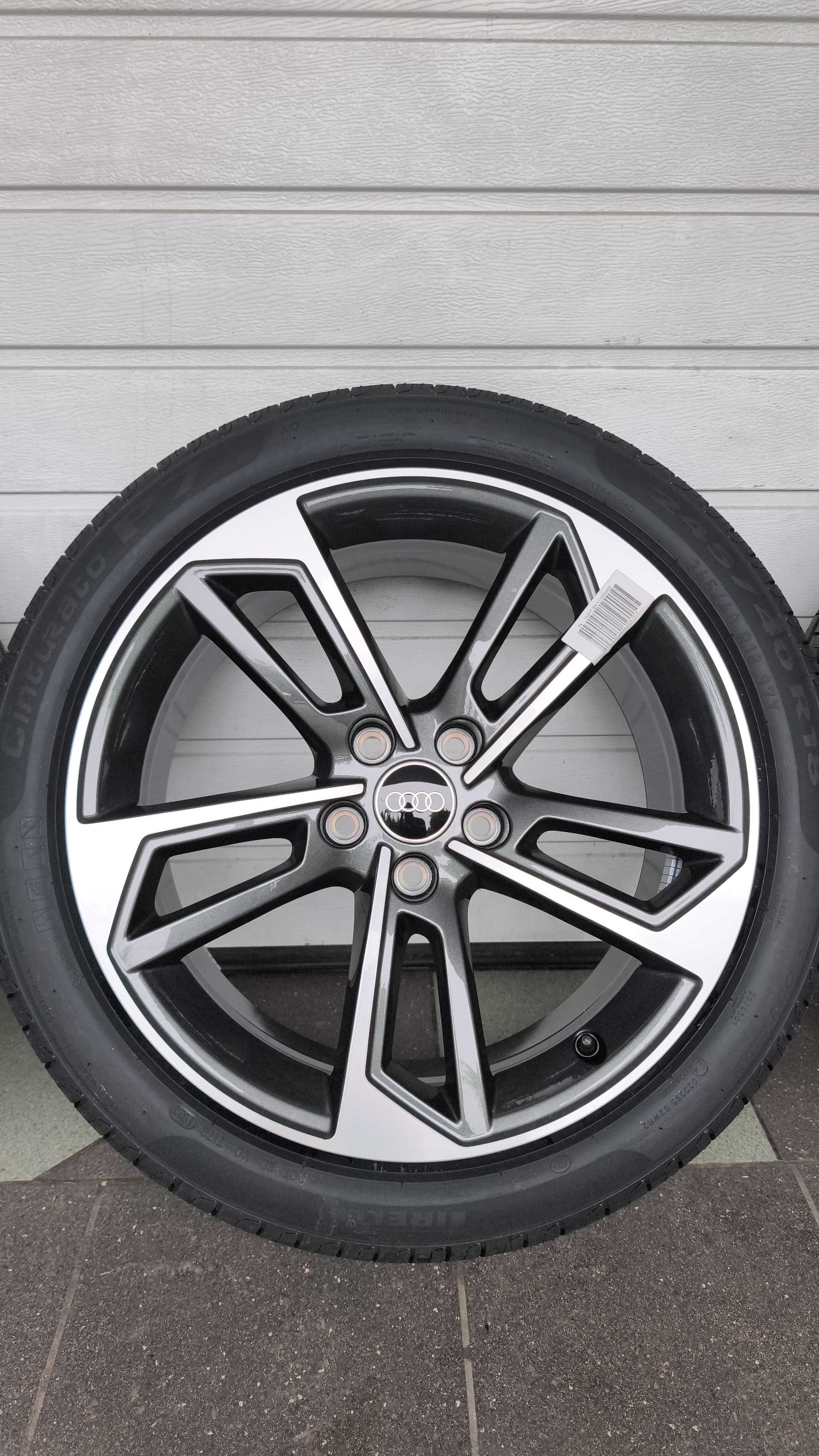 Koła 18" Audi A4 B9 S4 B9 Vw Skoda opony lato 245/40/18 5x112 (OL1927)
