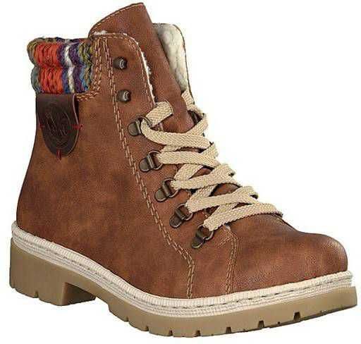 Жіночі зимові ботильйони, черевики Rieker