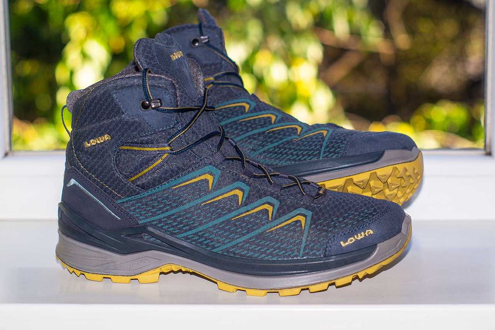 Черевики трекінгові Lowa Ferrox Pro GTX Mid GoreTex Blue 44 р оригінал