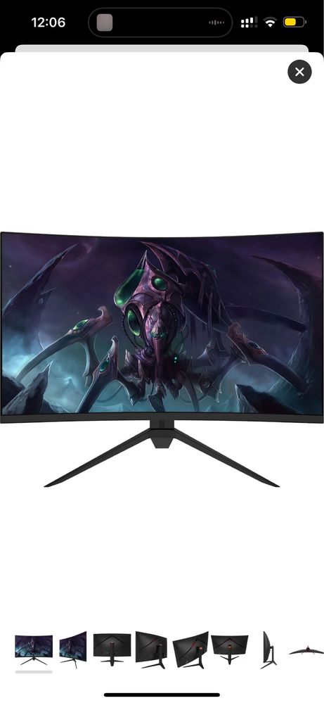 Монітор 27" QUBE Overlord