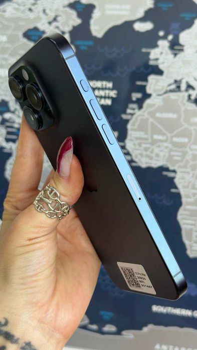 Apple Iphone 15 Pro Max 256gb Blue Titanium Neverlock з фіз сім картою