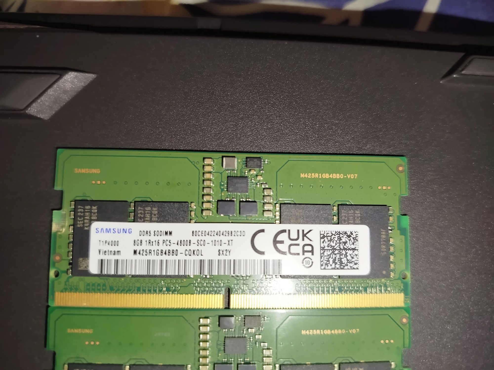 Ddr 5 2x8gb sodimm (SAMSUNG) 4800 mgz