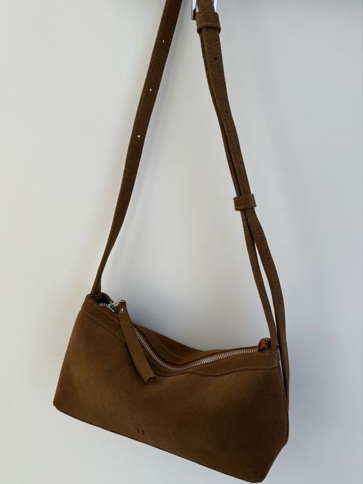 Нова замшева сумка сумка замш nukot anny bag toffee