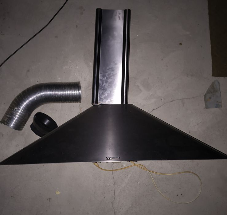 Okap kuchenny Mastercook obudowa rura mocowania