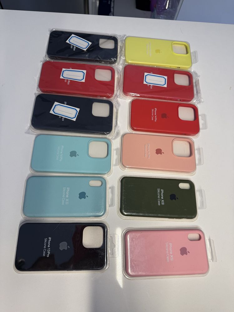 Capas Silicone iPhone 14/14 Pro Max