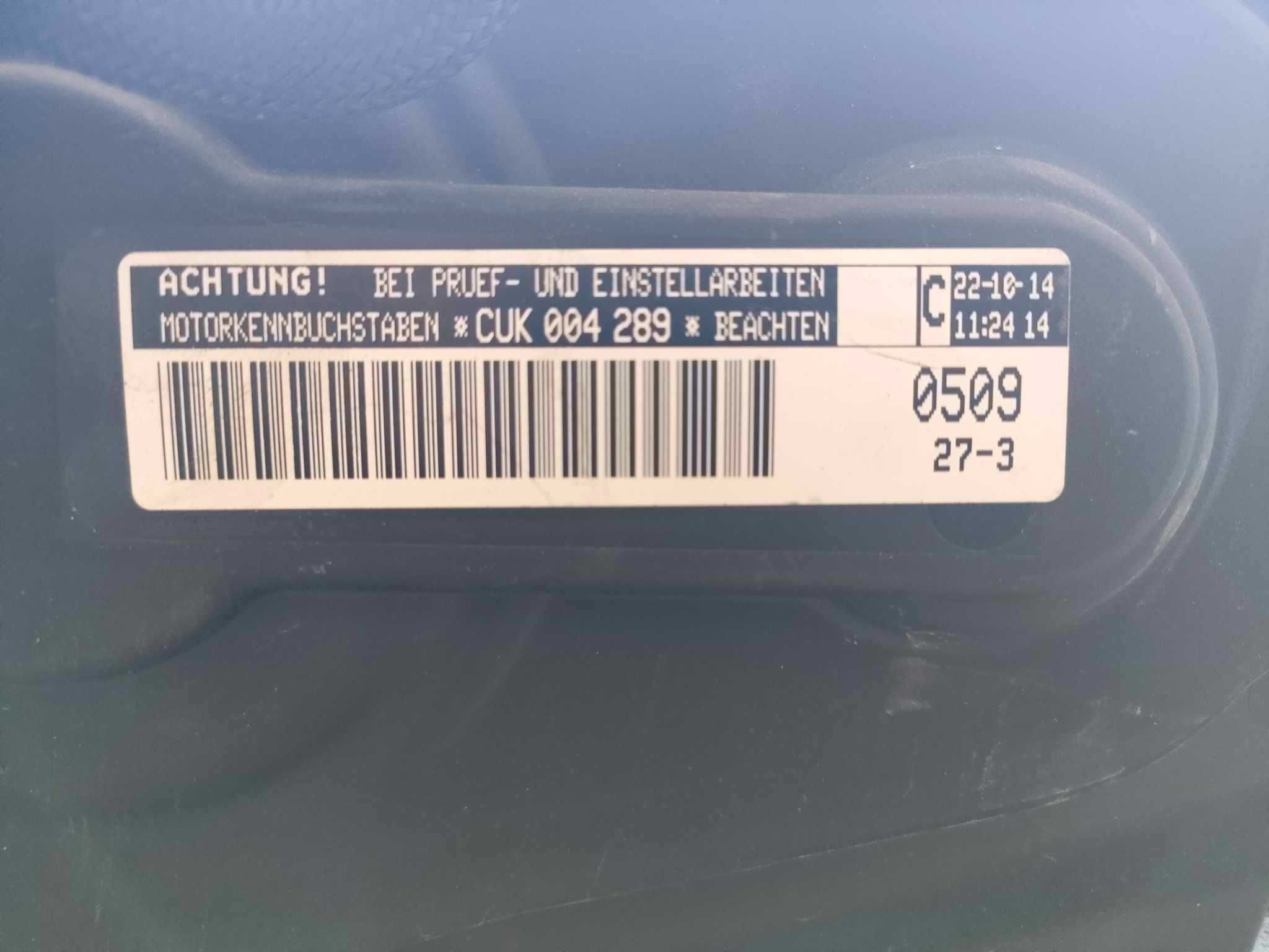Silnik AUDI e-tron GT VW PASSAT GTE GOLF 7 GTE 1.4 TSI hybryd CUK CUKB
