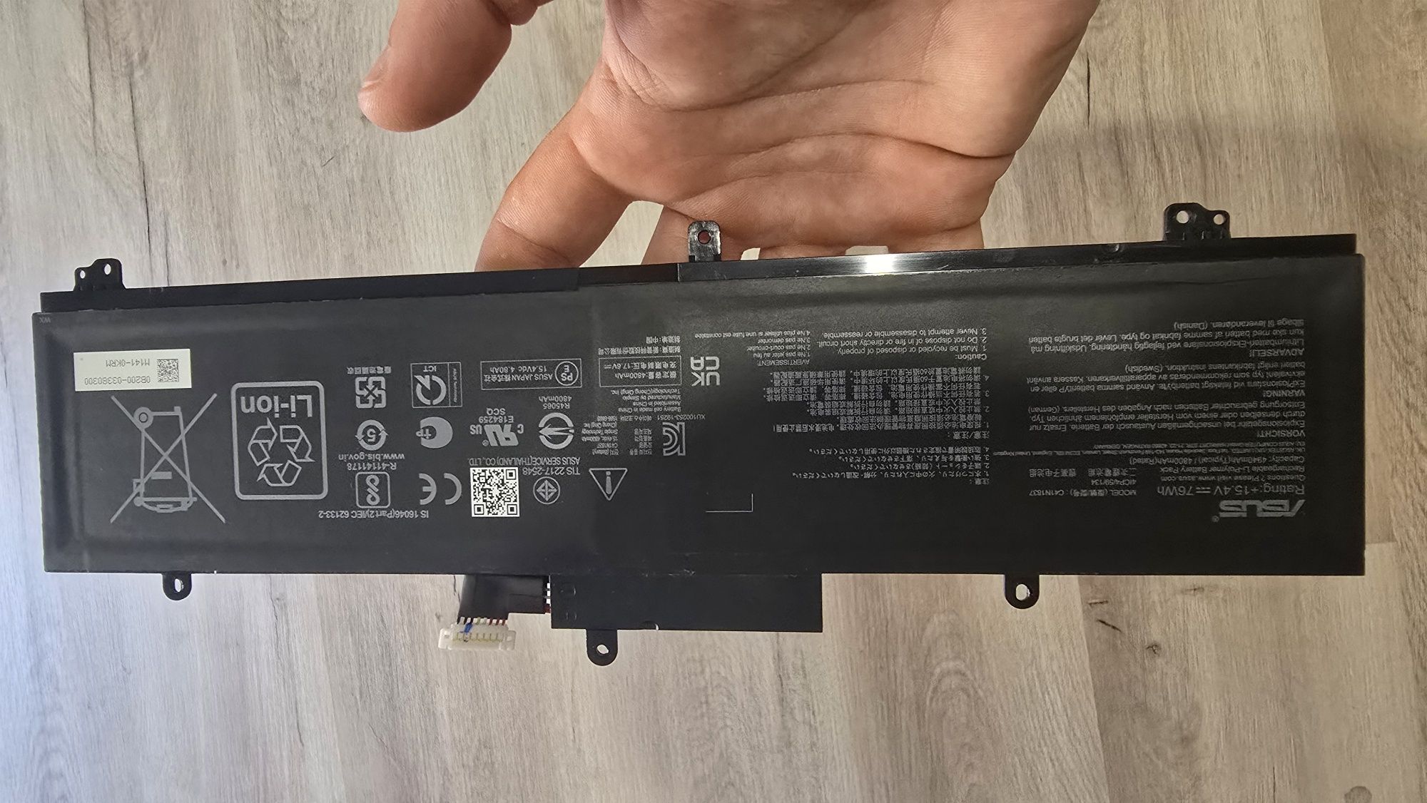 PEÇAS "Portátil Asus TUF Dash F15 FX516PE"