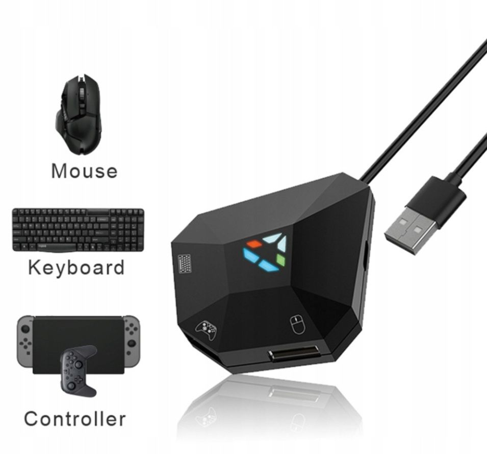 Gaming keyboard mouse converter