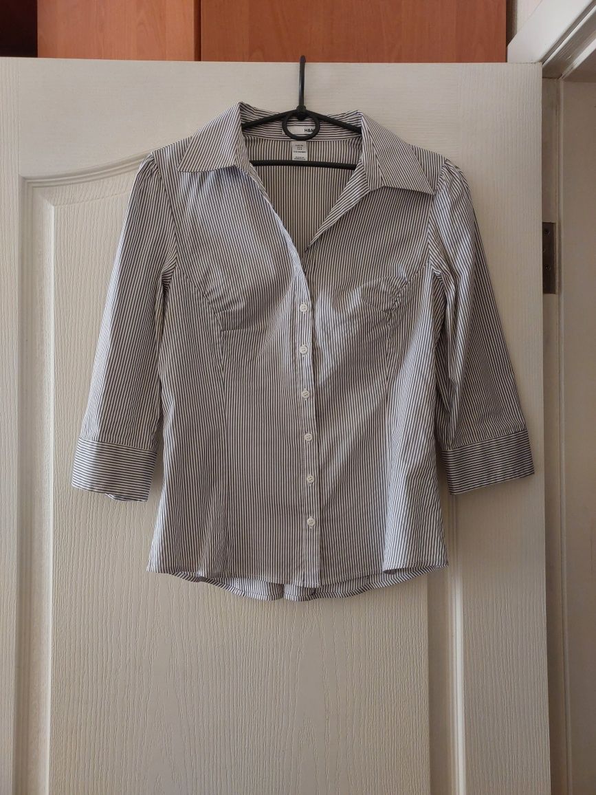 жіноча сорочка в смужку розмір 38 одяг женская одежда рубашка