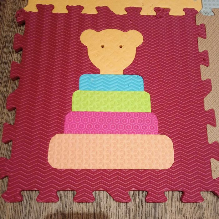 Килимок пазл розвиваючий масажний  EVA