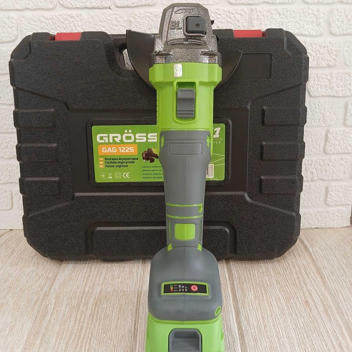 Акумуляторна болгарка Grosser GAG 122S