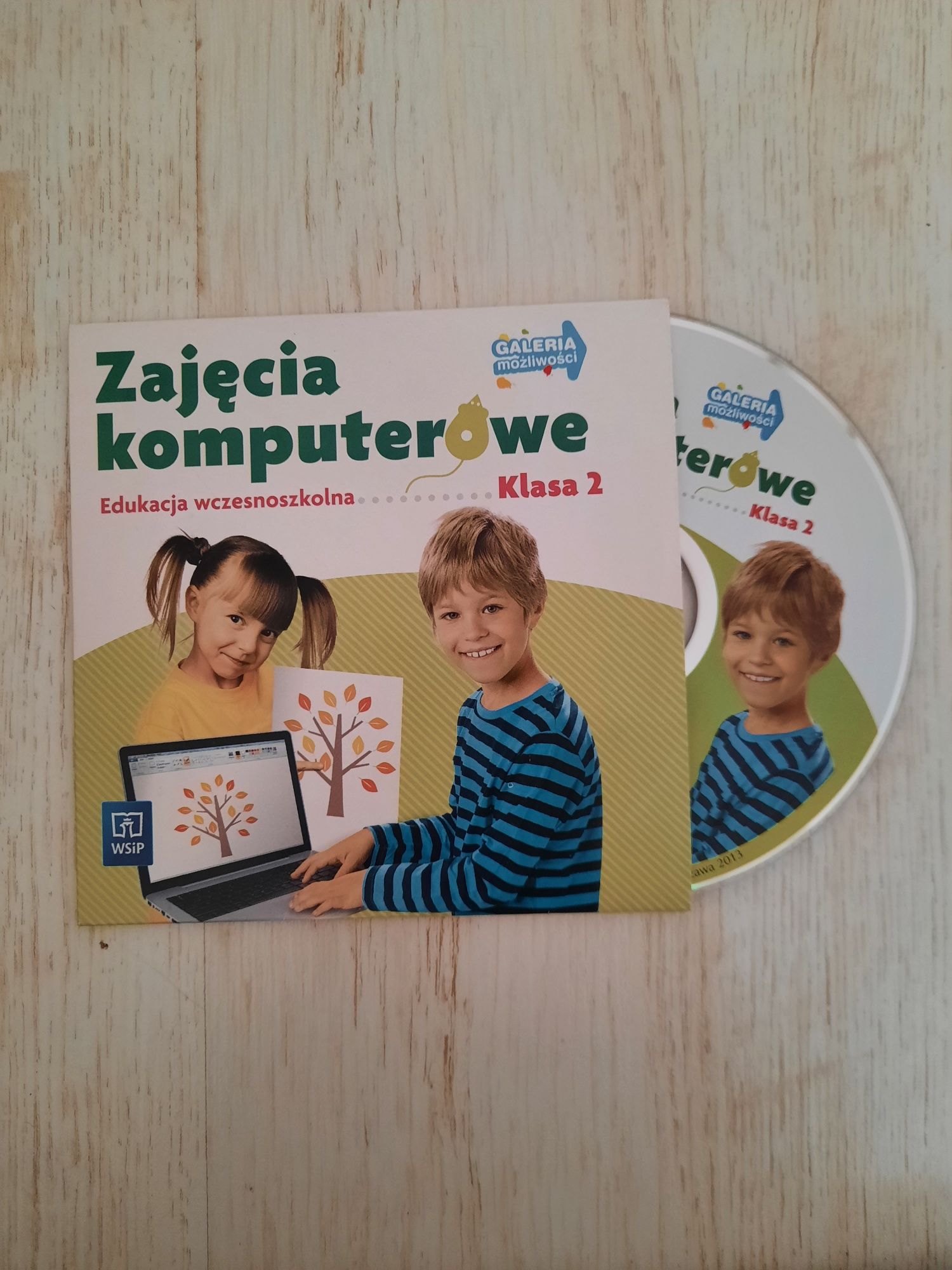 Płyta Zajęcia komputerowe edukacja wczesnoszkolna WSiP klasa 2
