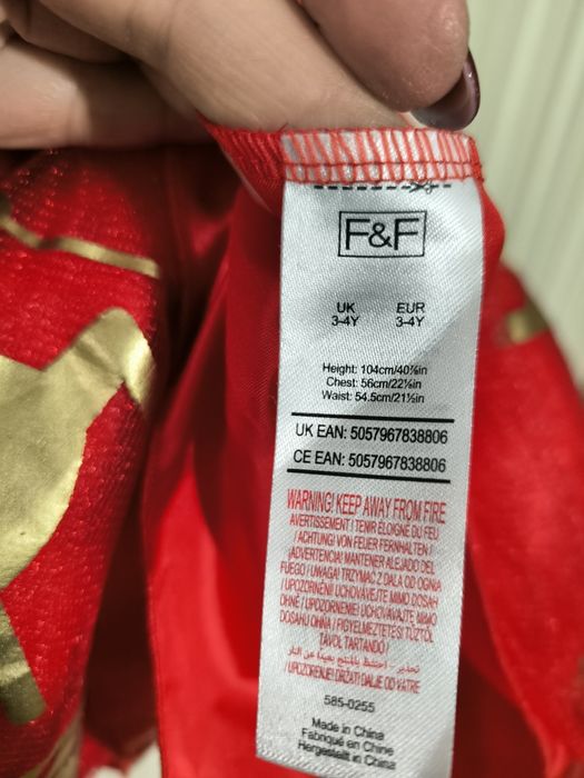 Карнавальна сукня місіс Санта новорічне плаття костюм помічниці Санти